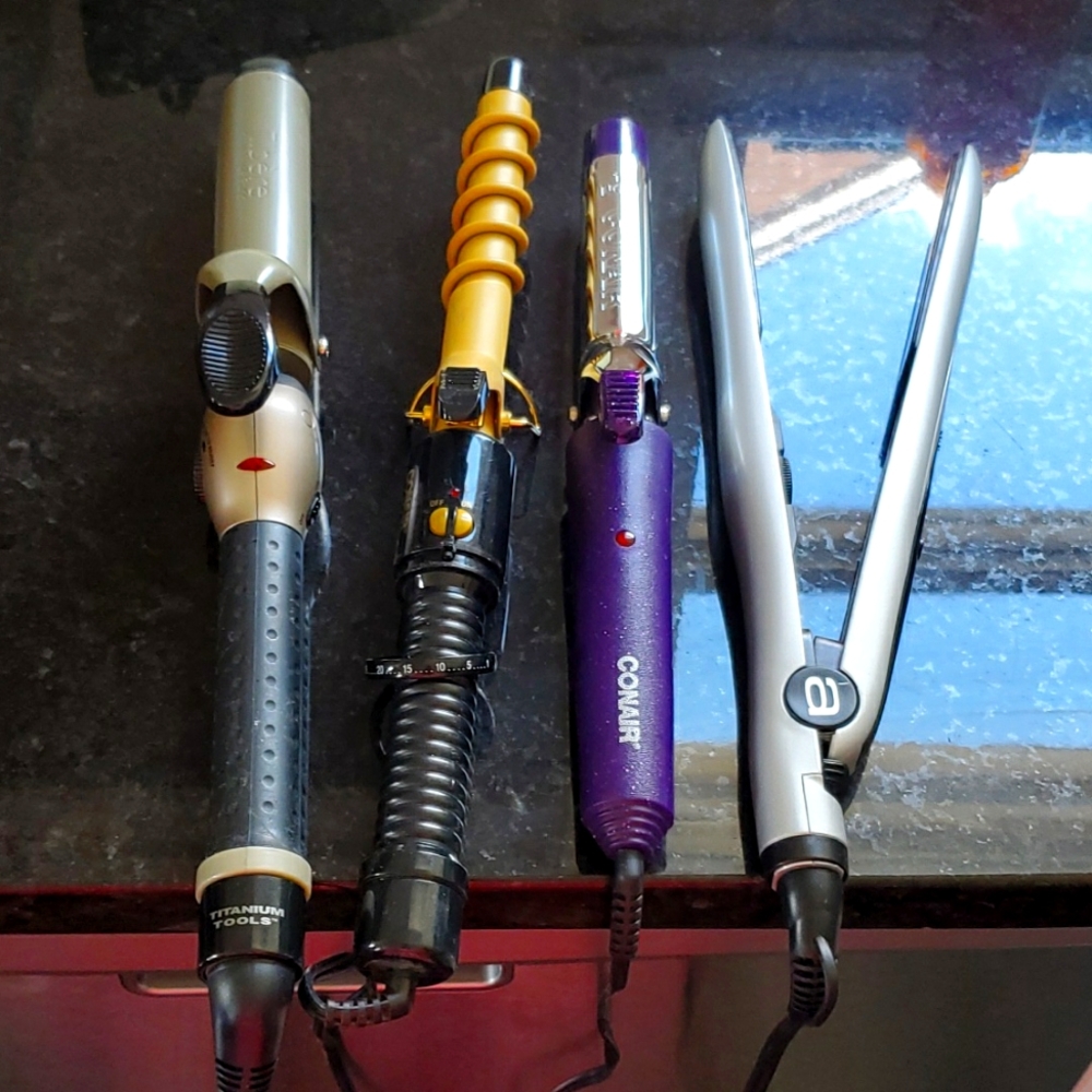 Styling Iron Curler Straitner bundle